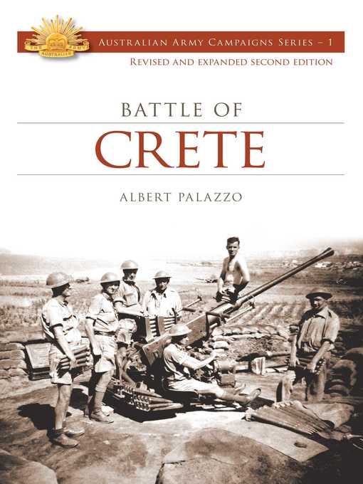 Cover image for The Battle of Crete